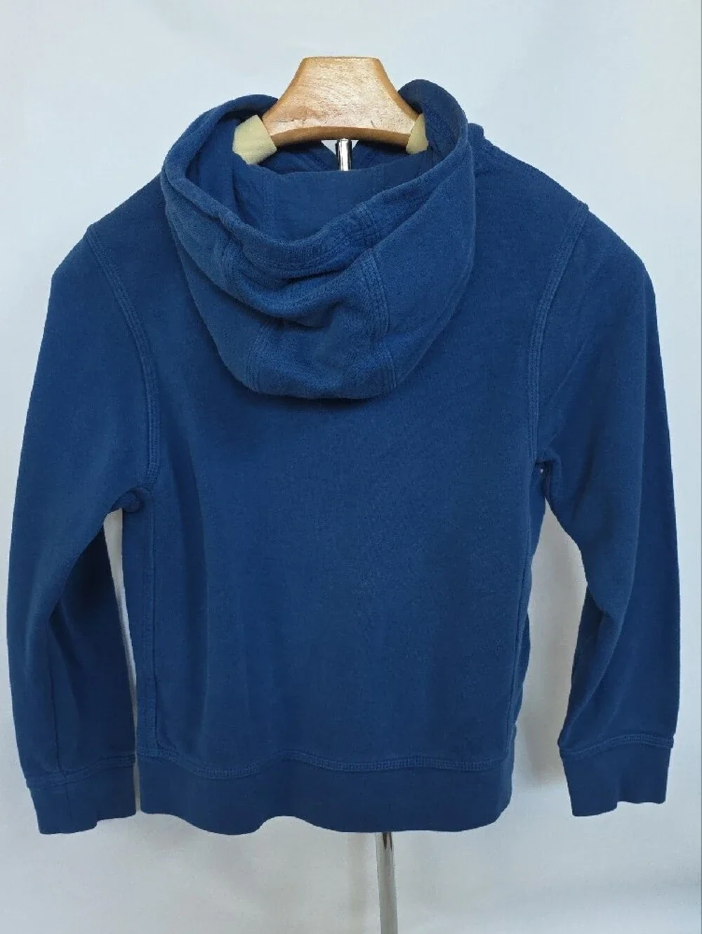 Nike Navy Hoodie with Lime Accent Swoosh